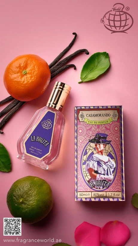 ادکلن 50 میل فراگرنس ورد مدل لا بروتا رایحه زرژوف کازاموراتی لا توسکا