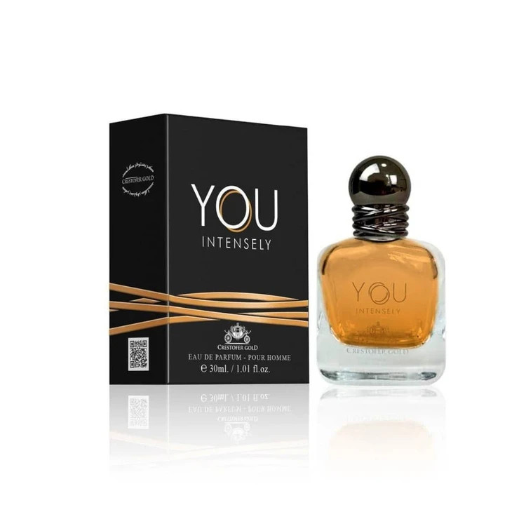 عطر ادکلن مینی جورجیو آرمانی استرانگر ویت یو اینتنسلی (کریستوفر گلد) | Giorgio Armani Stronger with You Intensely (Christofer Gold) حجم 30 میل(شرکتی) 