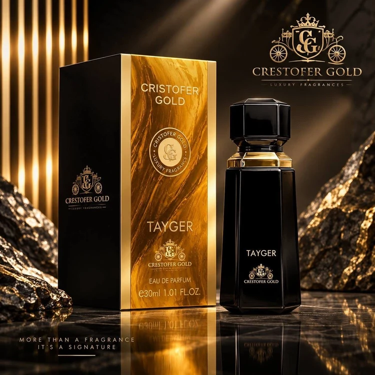 عطر ادکلن مینی بولگاری تایگار(تایگر) کریستوفر گلد Bvlgari Tygar (Crestofer Gold) حجم 30 میل(شرکتی)